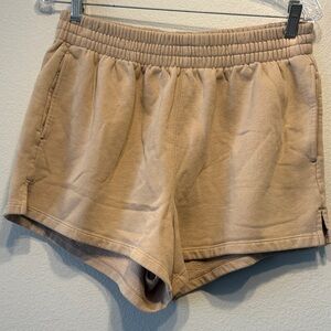 Abercrombie & Fitch Tan Athletic Shorts